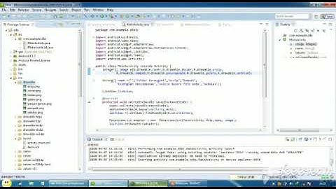 ListView dan image membuat program google foto menggunakan aplikasi android eclipse