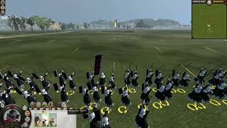 Double fire arrow volley with bow warrior monks
