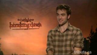 Robert Pattinson Interview - The Twilight Saga: Breaking Dawn - Part 1