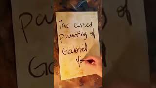 The Cursed Painting of Gabriel Moretti. A forbidden love with historical fiction, magical realism!