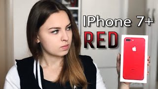 Купила IPhone 7+ RED ? | Новый Телефон ?