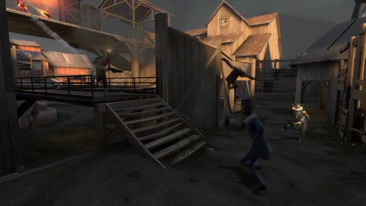 TF2 Reverse Counter Spy Stair Stab