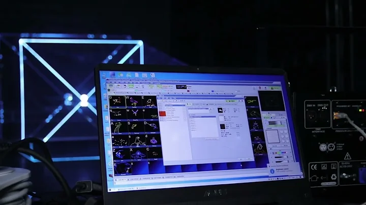 Laser light Control hardware , External Pangolin FB4