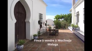 Villa à vendre à Malaga: superbe finca andalouse avec vue sur montagne et mer