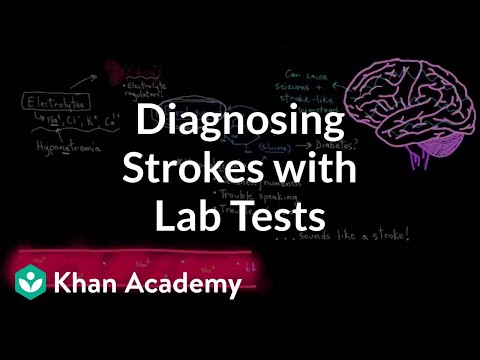 Diagnosing strokes with lab tests | Circulatory System and Disease | NCLEX-RN | Khan Academy