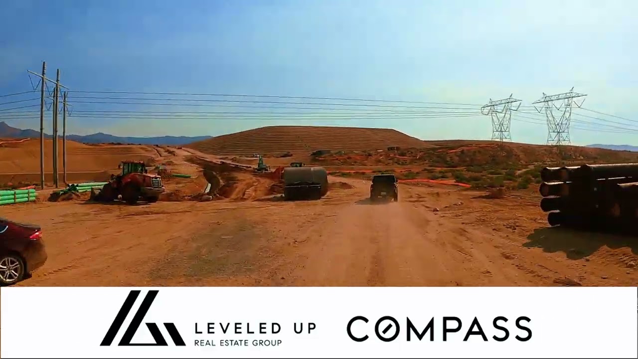 New Silverwood master planned community groundbreaking tour in Hesperia CA.