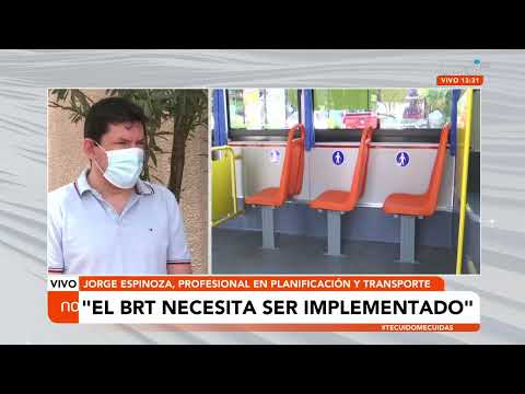 Jorge Espinoza - Experto en Transporte Publicó sugiere no demoler cordones del BRT