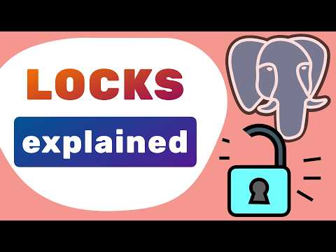 PostgreSQL. Locks Explained - Table and row level