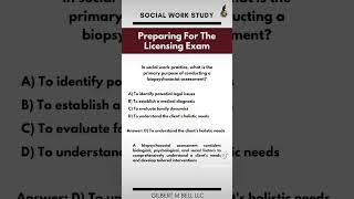 LMSW LCSW #lsw EXAM STUDY #lmswtestprep #socialwork #short