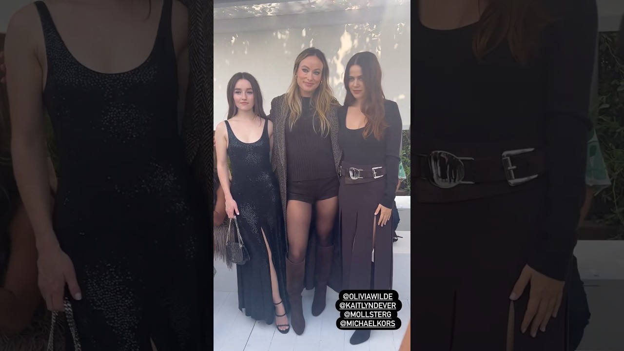 Olivia Wilde at the Michael Kors Fashion Show in New York. 