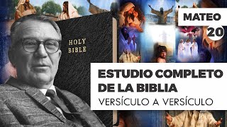 ESTUDIO COMPLETO DE LA BIBLIA MATEO 20 EPISODIO