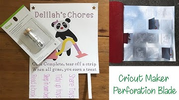 Cricut Maker Perforation blade