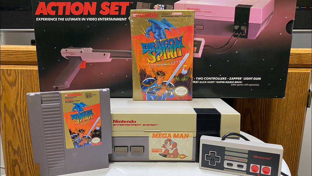 Spirit Nes Examples Dragon Spirit (NES) Game Startup - YouTube