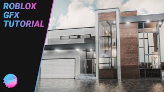 ROBLOX GFX TUTORIAL: Realistic Mansion (Roblox) screenshot 4