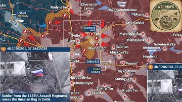 The Last Pocket In Myrnograd, as Battles Stall in Kostyantynivka