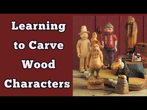 Video: How To Carve A Figurine Out Of Wood