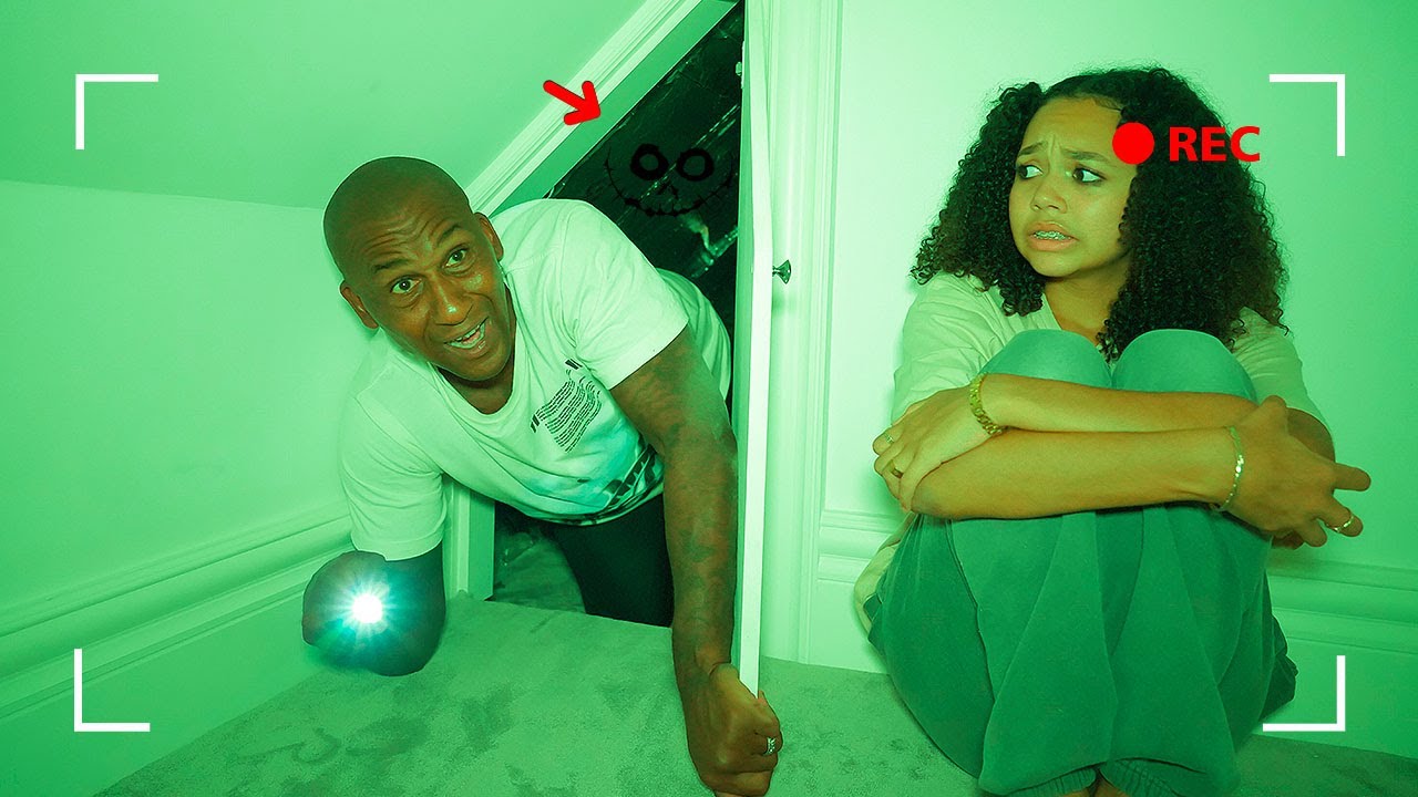 OUR HOUSE IS HAUNTED *Ghost Caught On Camera*