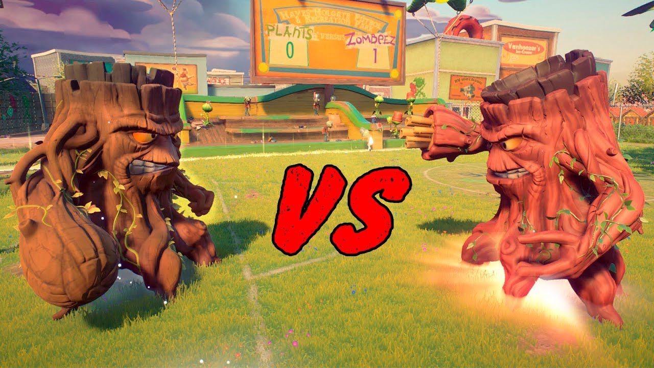 GRAN TRONCO VS GIGA PLANTORCHA | Plants Vs Zombies: Garden Warfare 2