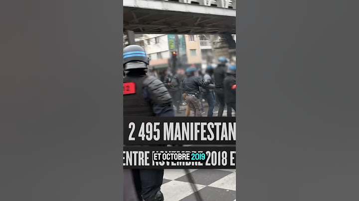 Quand la police répond aux attaques