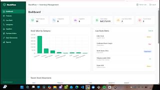 Pemweb II | Code Explanation & Business Logic StockFlow – Laravel 13, Vue 3, REST API & MySQL