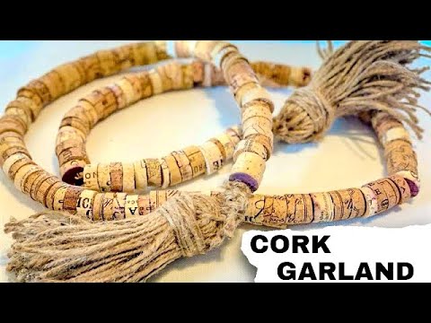 How to Make A BEADED Statement Home Decor Garland With