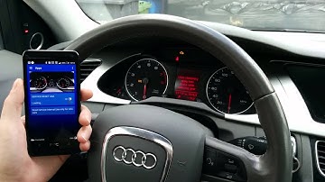 Audi A4 A5 Q5 USA service interval reset