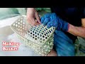 How to make basket design 24 bamboo woodworking art