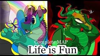 Life is Fun\\Blue and Sundew {Complete Wings of Fire MAP}