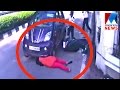 Accident in front of technopark front gate | Manorama News