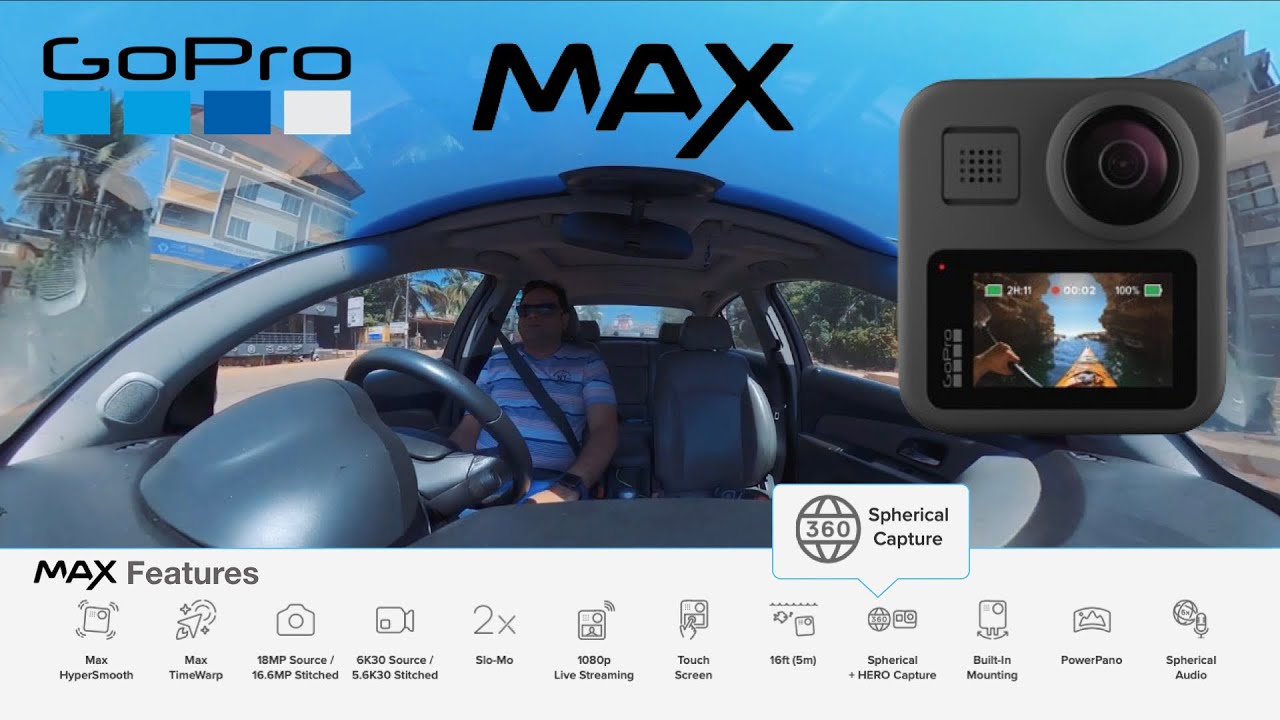 GoPro: MAX 360 Review.  Can you vlog with GoPro MAX ? 