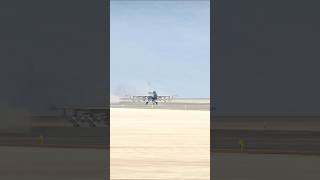 F-2A Thunder crash Landing Caught on camera Sparks Fly