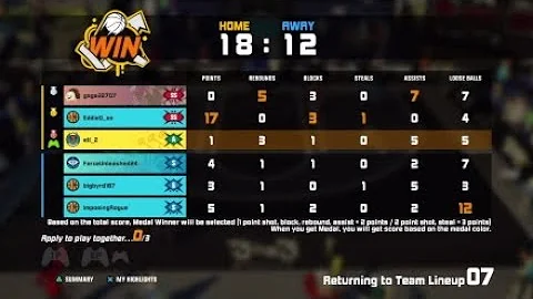 3X3 Freestyle: Ranked Match # 8 game winner