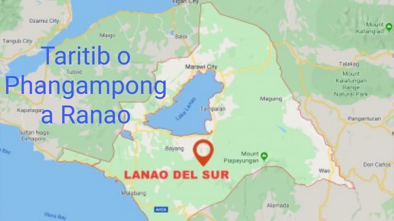 TARITIB O PAT A PANGAMPONG A RANAO | The RANAO Channel