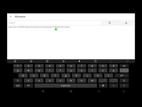 POV: you use Inspect Element to Increase Subscribers