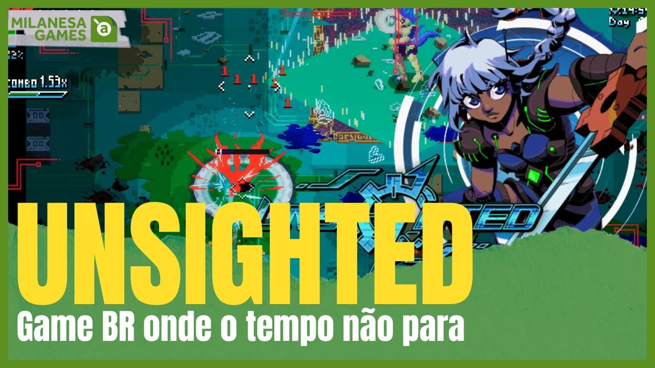 UNSIGHTED: REACT TRAILER - GAME BRASILEIRO INSPIRADO EM THE LEGEND OF ZELDA. Milanesa Games