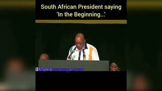 In the beginning speech by africa's president || In the beninging speech by africa president || dubb