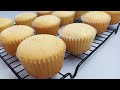 VANILLA CUPCAKE | SOFT BUTTER SPONGE CUPCAKE