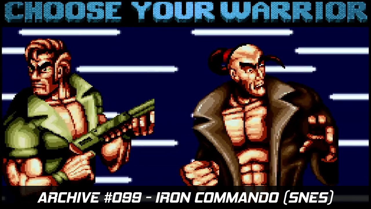 Iron Commando (SNES, 1995) | Full Playthrough and Commentary - YouTube
