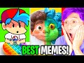 LANKYBOX Reacts To CRAZIEST MEMES EVER! (FRIDAY NIGHT FUNKIN POP-IT BATTLES, LUCA, & MORE!)