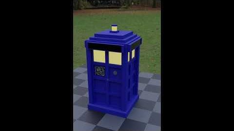 Blender Time-lapse | Tardis