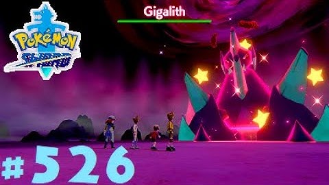 Pokemon Sword Shiny Dynamax Gigalith Raid & Catch