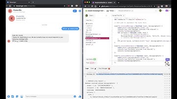 Demo run for Facebook Messenger Bot