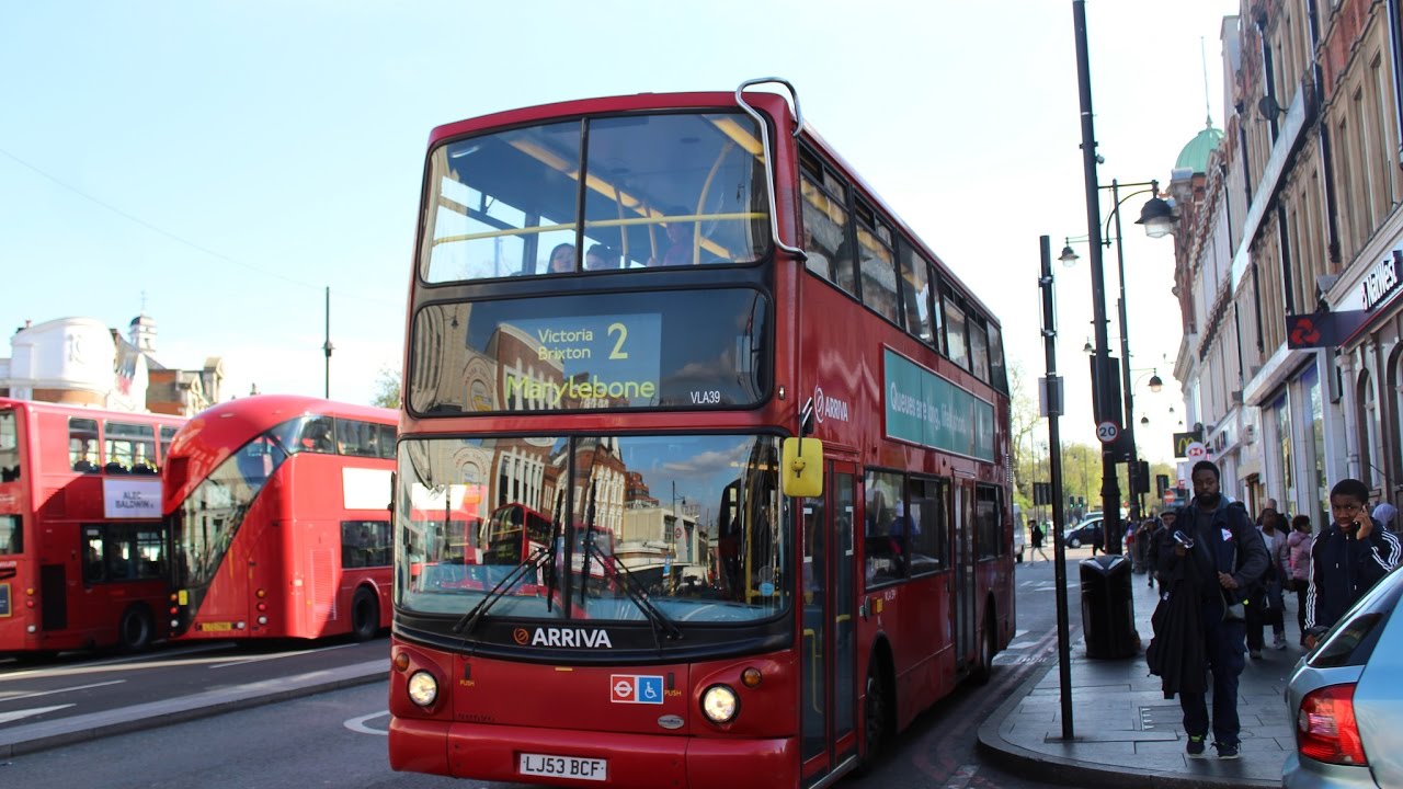 LOUD ENGINE! | Arriva London South | ALX400/Volvo B7TL | 2 to Marylebone | LJ53BCF (VLA39)