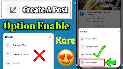 YouTube Channel Per Create A Post ka Option Enable Kaise Kare | How To Enable Create A Post YouTube