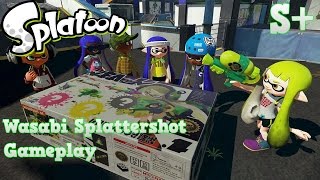 Splatoon Ranked Matches #5 - Testing the new Wasabi Splattershot!