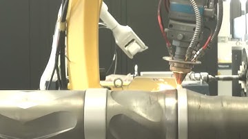 Laser Cladding Machine Test Samples - Wear-resistant strengthening of oil drill pipe centralizer