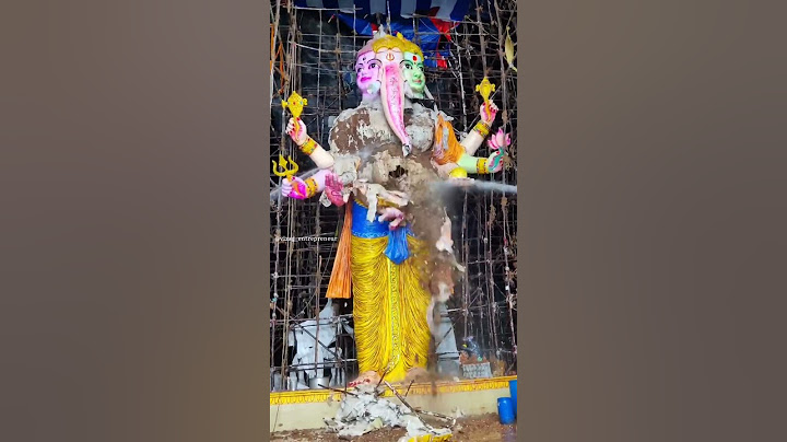 Gajuwaka 89 feet ganesh nimajjanam 😭                            #ganesh #vizag #gajuwaka #public#