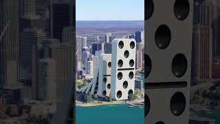 Big Domino Destroys The Sydney Opera House ✨#Dominoeffect #Domino #Experiment