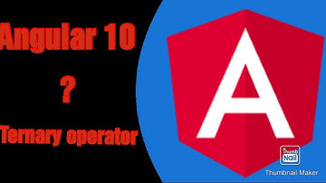 Ternary operator conditionally show data Angular 10