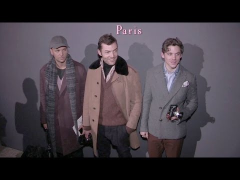 Julien Boudet, Brice Butler and more at the Berluti Menswear Fall ...